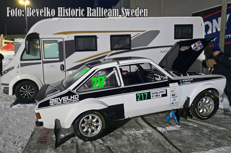 © Bevelko Historic Rallyteam Sweden.
